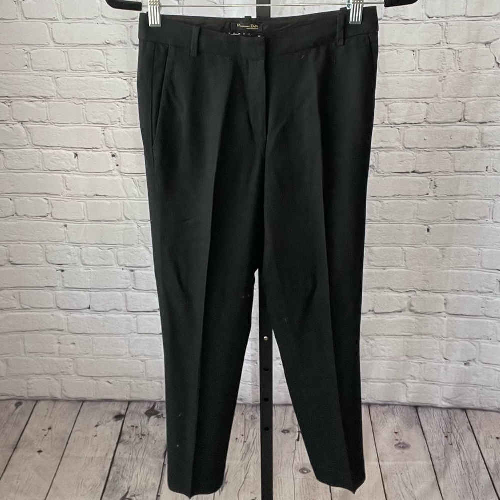 Massimo Dutti Black Trousers Size 2